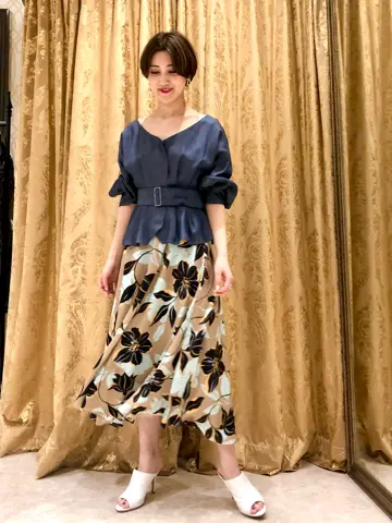 GRACE CONTINENTAL A.FUKUDA コーディネート画像