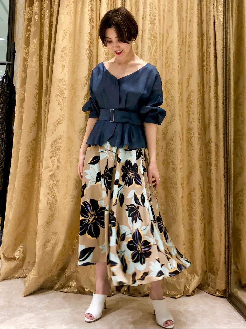 GRACE CONTINENTAL A.FUKUDA コーディネート画像