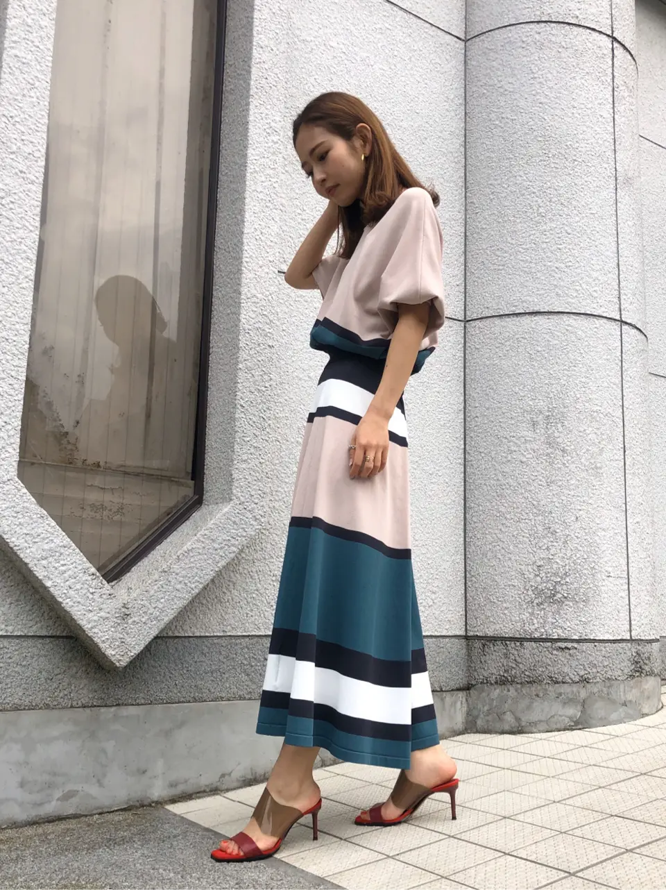 GRACE CONTINENTAL 加藤   恵理奈 コーディネート画像