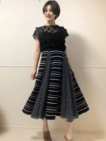 GRACE CONTINENTAL A.FUKUDA コーディネート画像