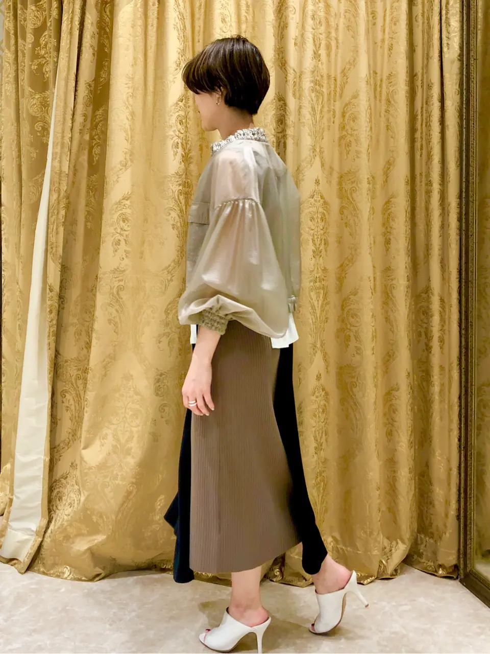 GRACE CONTINENTAL A.FUKUDA コーディネート画像