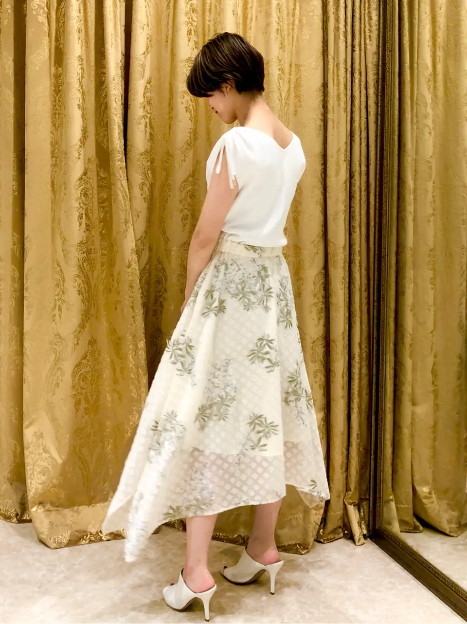 GRACE CONTINENTAL A.FUKUDA コーディネート画像