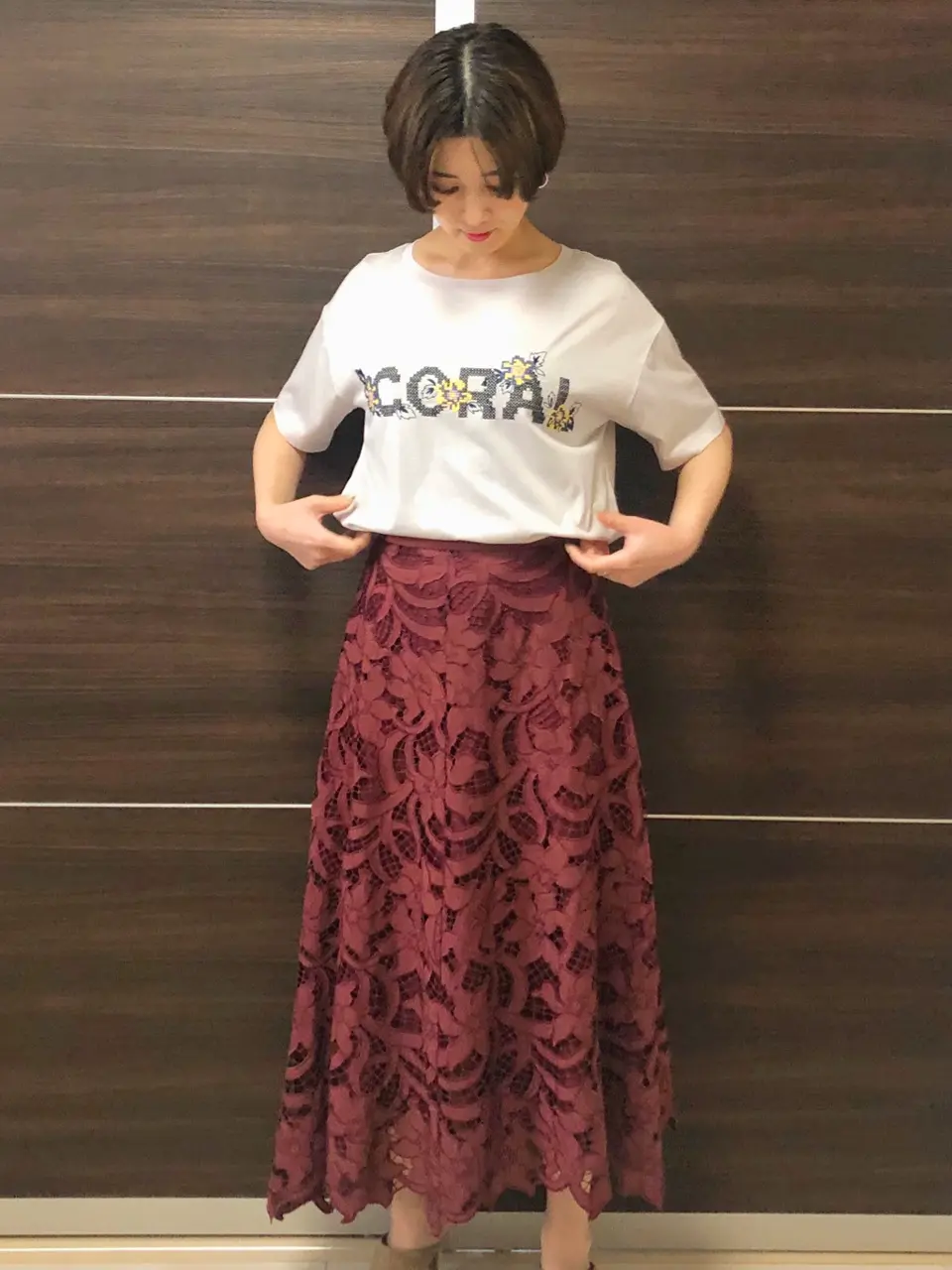 GRACE CONTINENTAL A.FUKUDA コーディネート画像