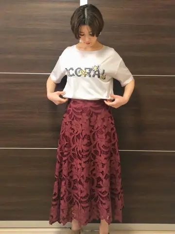 GRACE CONTINENTAL A.FUKUDA コーディネート画像