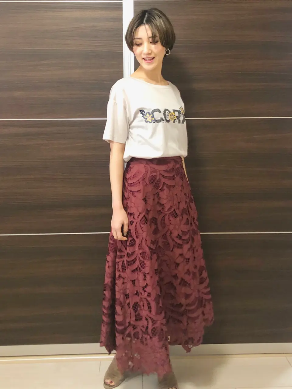 GRACE CONTINENTAL A.FUKUDA コーディネート画像