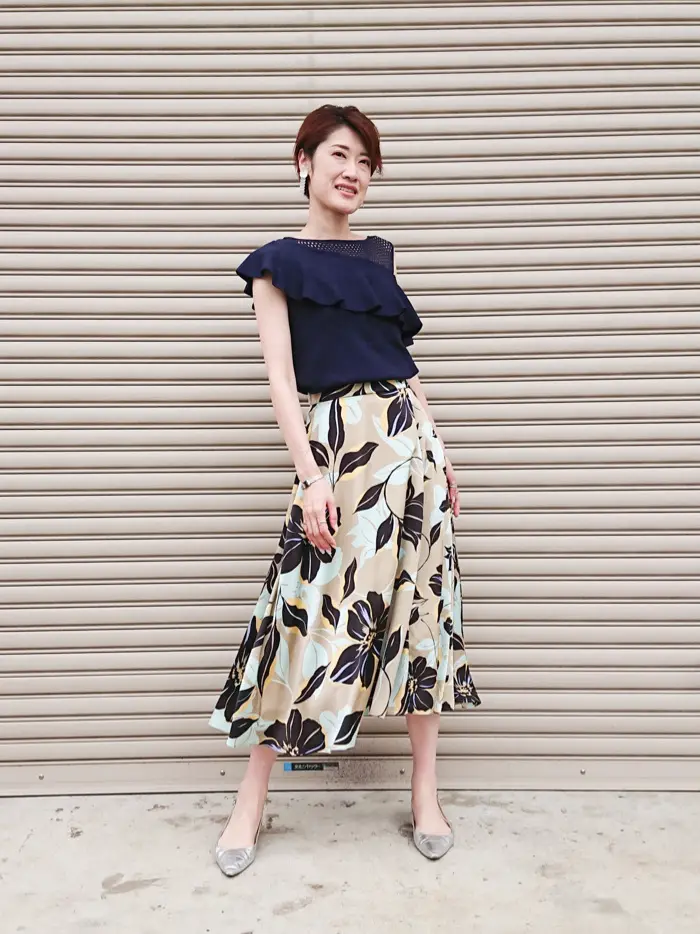 GRACE CONTINENTAL 今野　志保 コーディネート画像