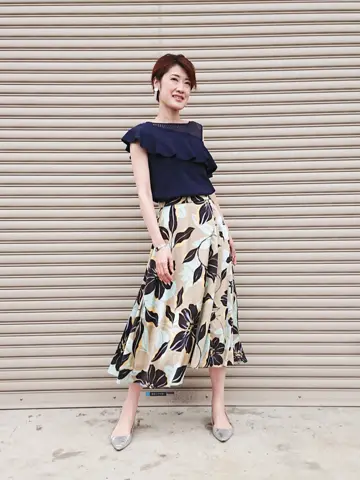 GRACE CONTINENTAL 今野　志保 コーディネート画像