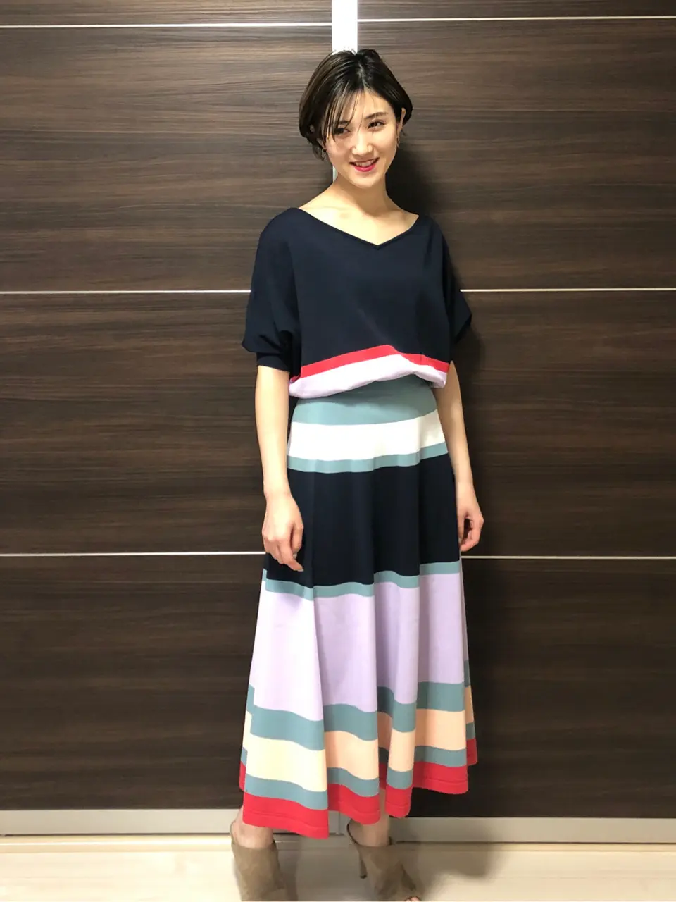 GRACE CONTINENTAL A.FUKUDA コーディネート画像