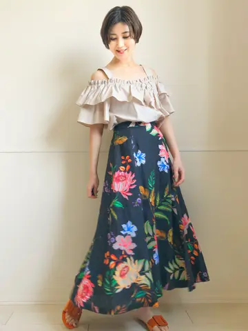 GRACE CONTINENTAL A.FUKUDA コーディネート画像