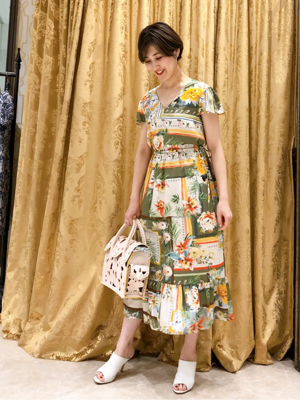 GRACE CONTINENTAL A.FUKUDA コーディネート画像