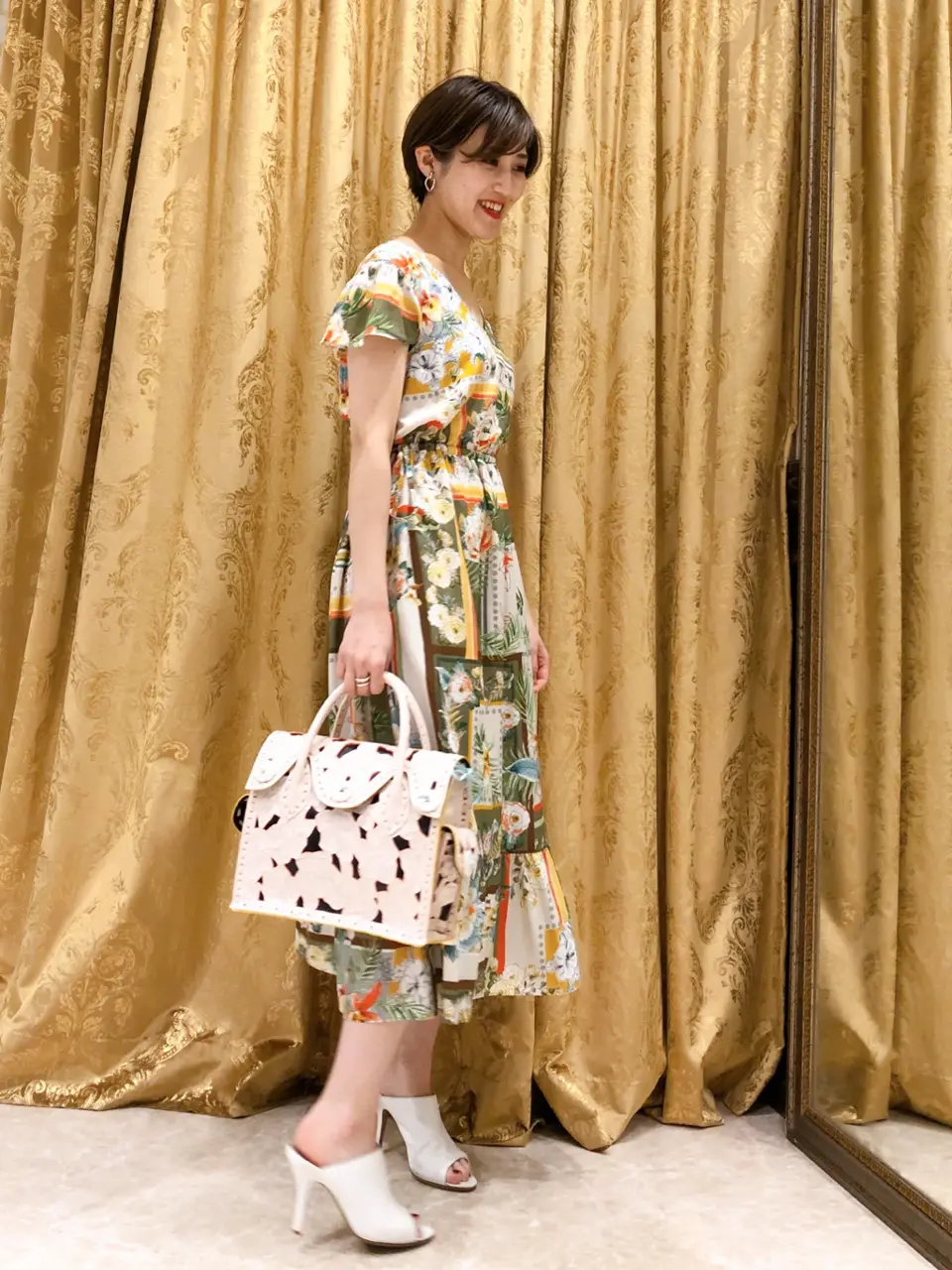 GRACE CONTINENTAL A.FUKUDA コーディネート画像