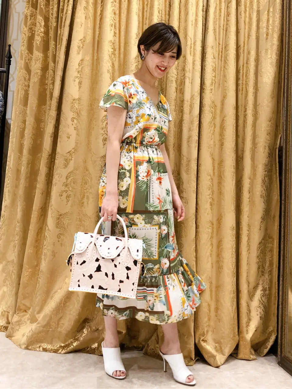 GRACE CONTINENTAL A.FUKUDA コーディネート画像