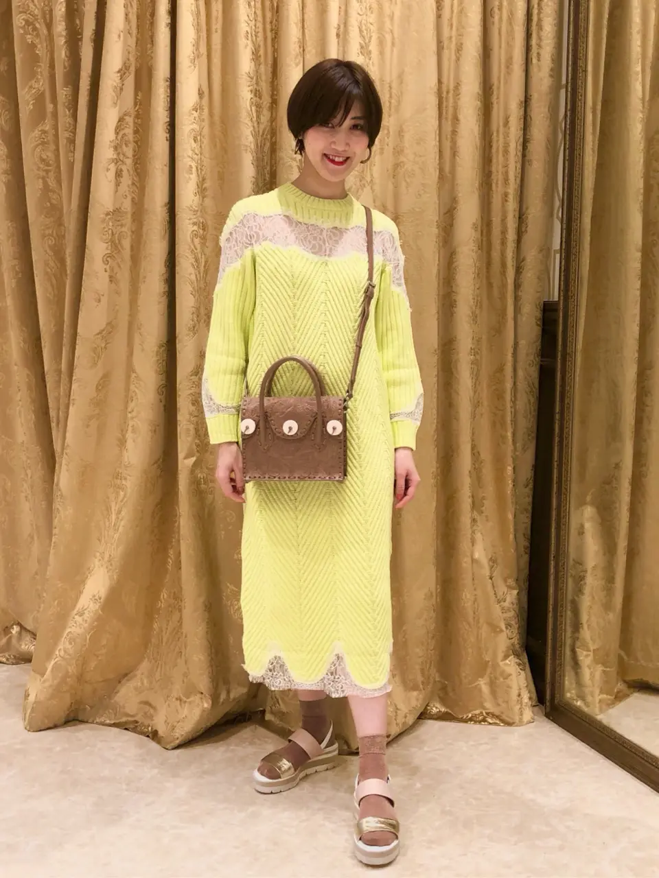 GRACE CONTINENTAL A.FUKUDA コーディネート画像