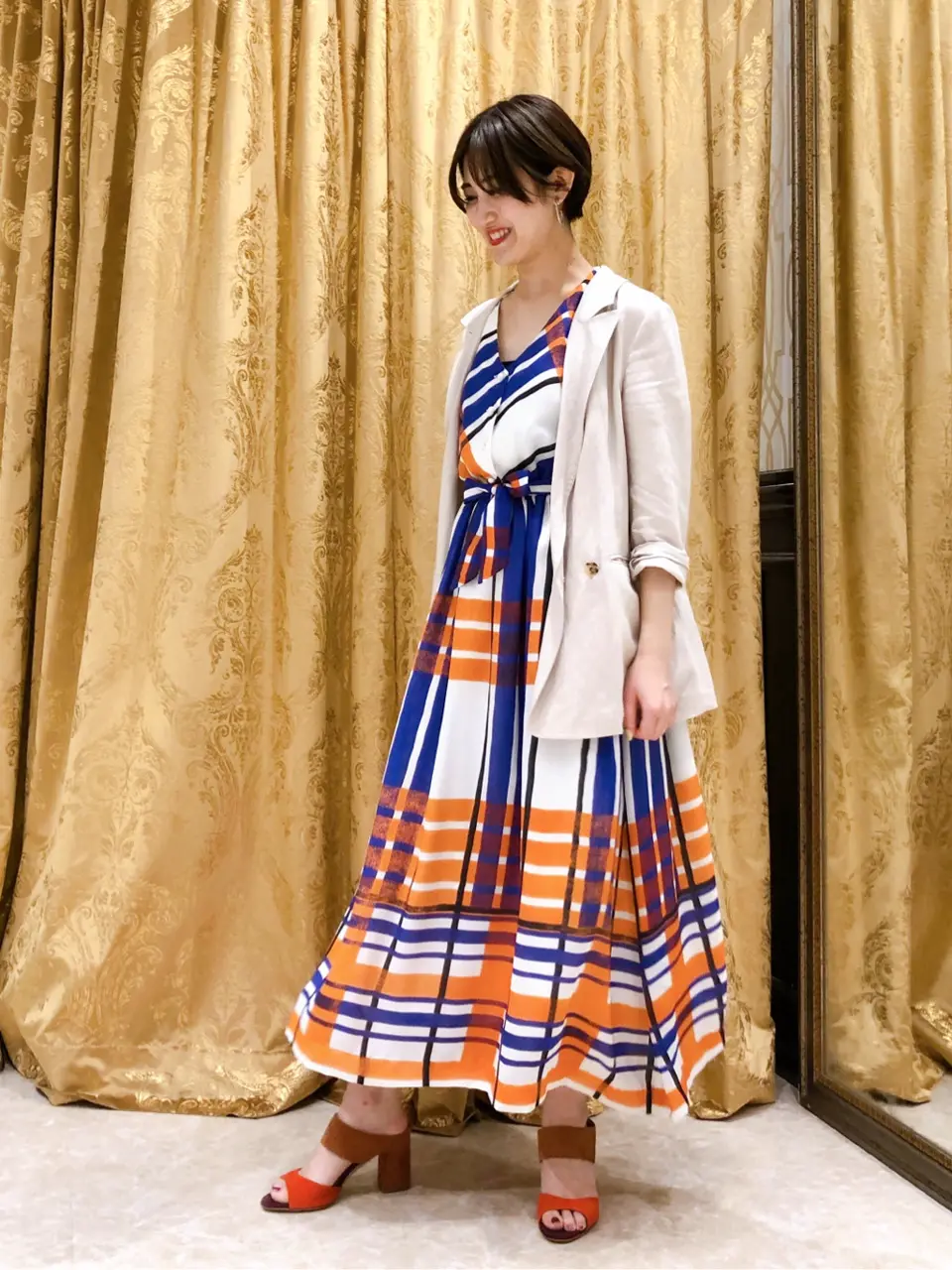 GRACE CONTINENTAL A.FUKUDA コーディネート画像