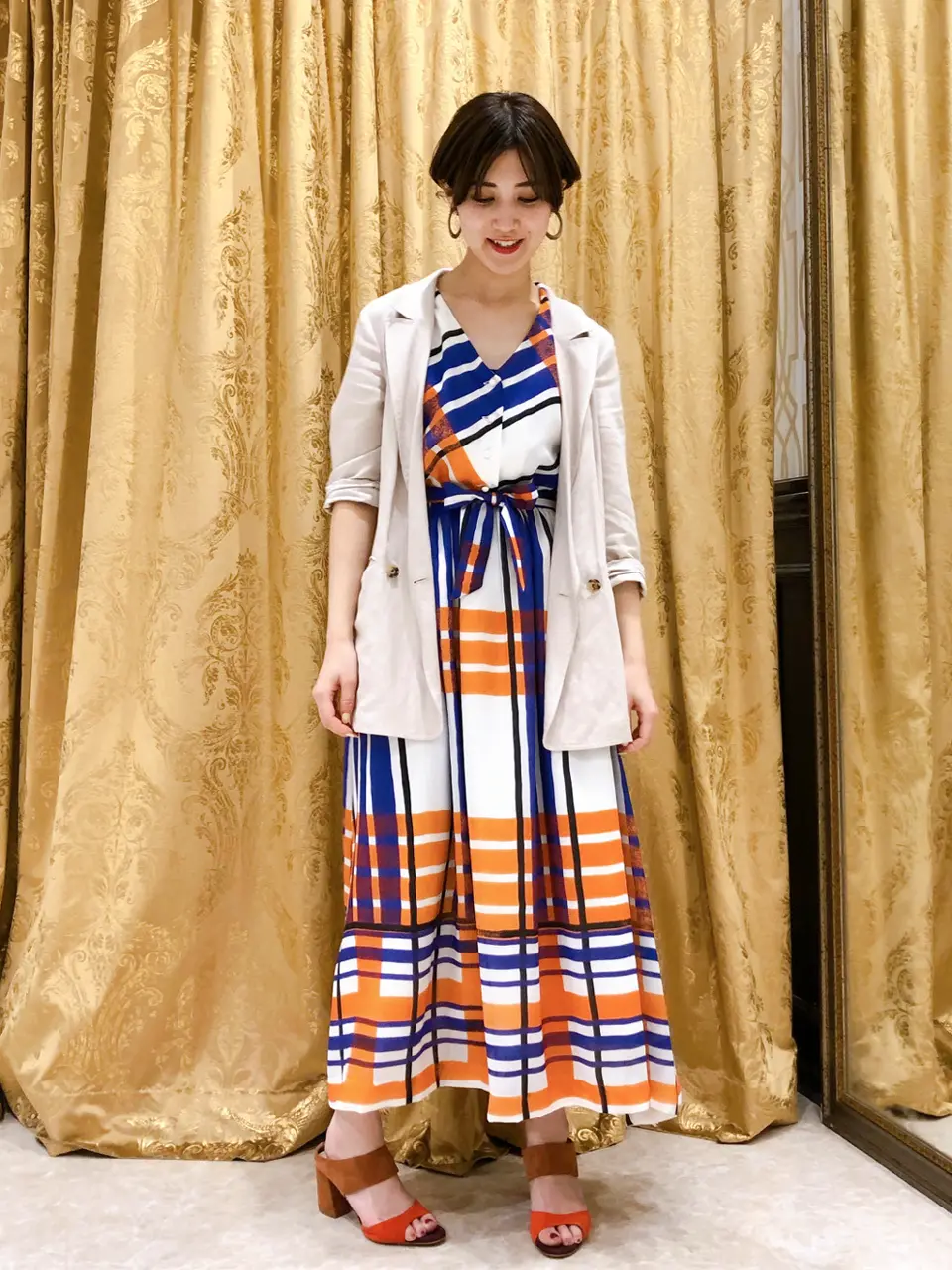 GRACE CONTINENTAL A.FUKUDA コーディネート画像