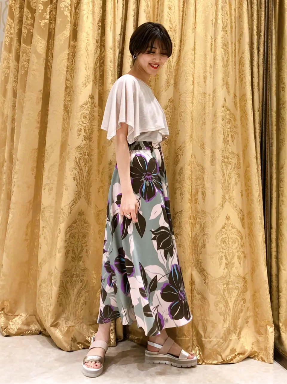 GRACE CONTINENTAL A.FUKUDA コーディネート画像