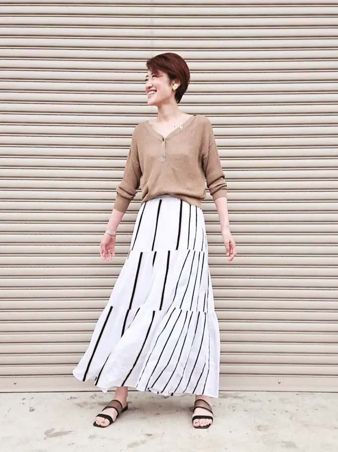 GRACE CONTINENTAL 今野　志保 コーディネート画像