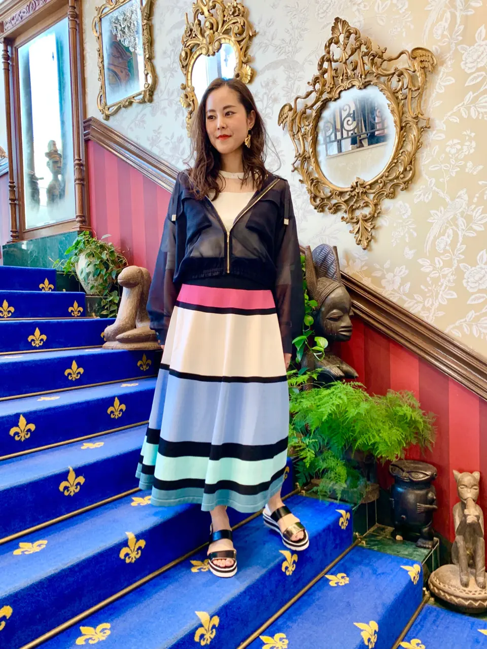 GRACE CONTINENTAL 小笠原　春菜 コーディネート画像