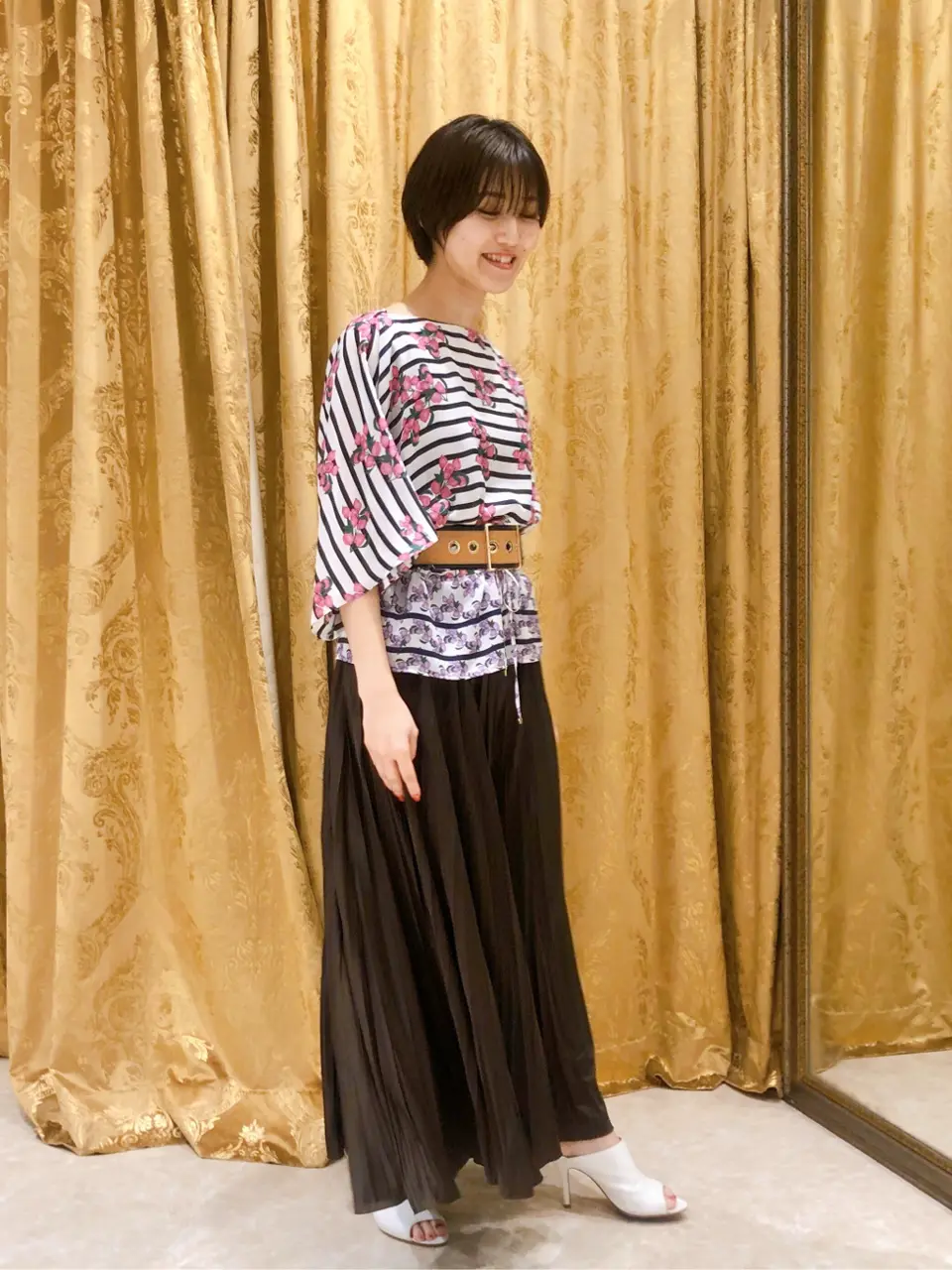 GRACE CONTINENTAL A.FUKUDA コーディネート画像