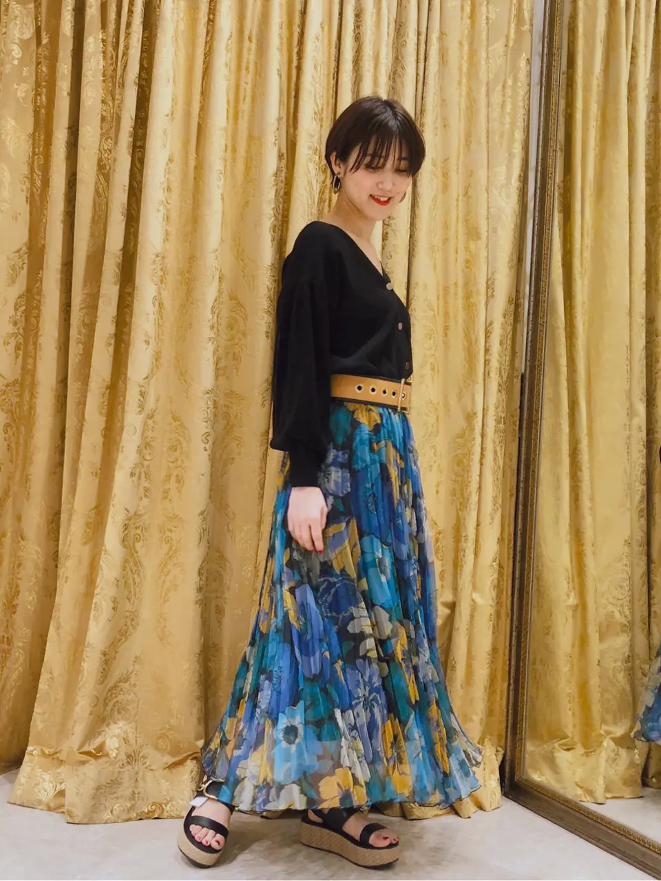 GRACE CONTINENTAL A.FUKUDA コーディネート画像