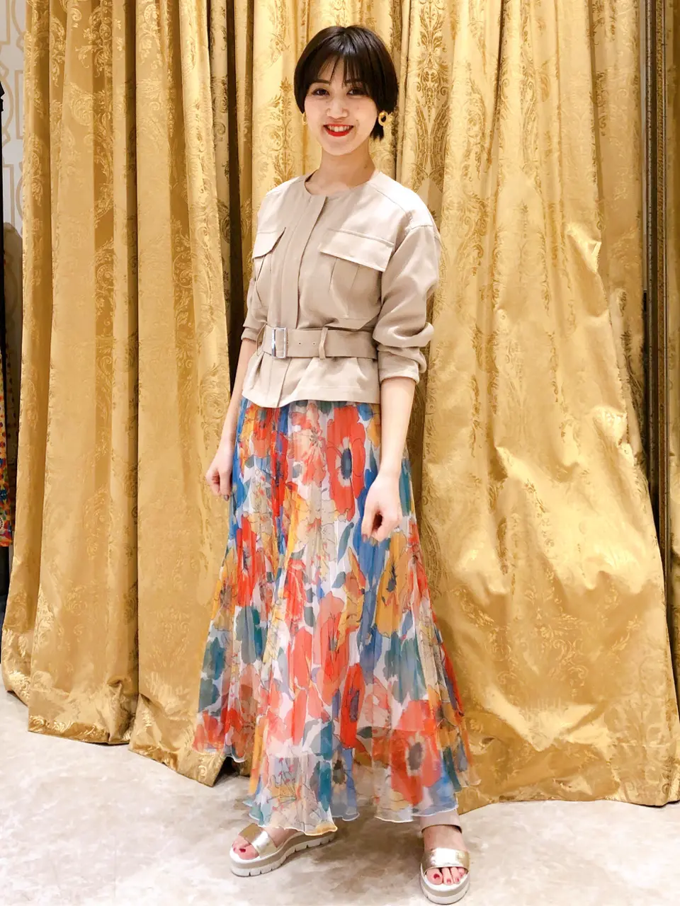 GRACE CONTINENTAL A.FUKUDA コーディネート画像