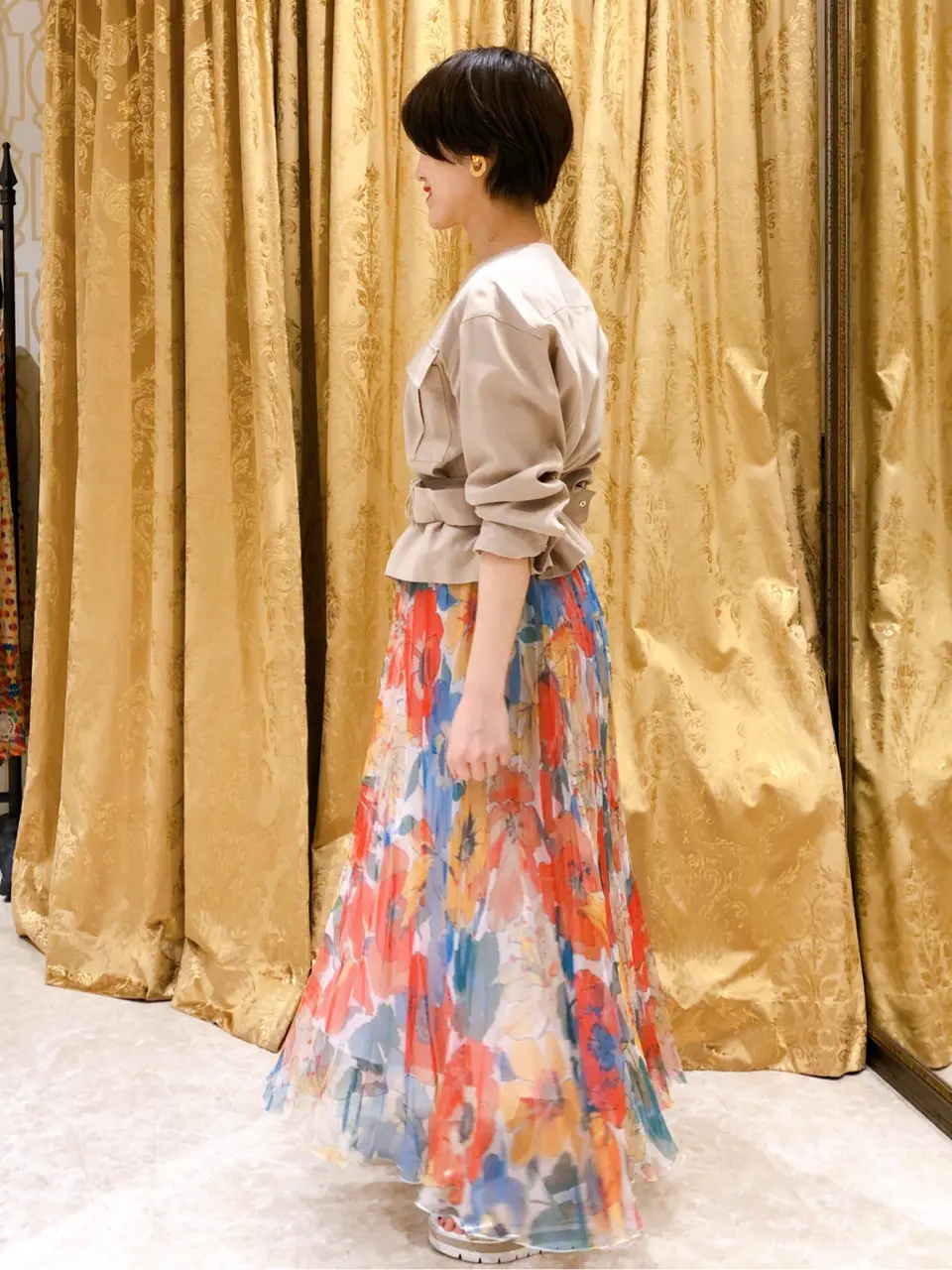 GRACE CONTINENTAL A.FUKUDA コーディネート画像