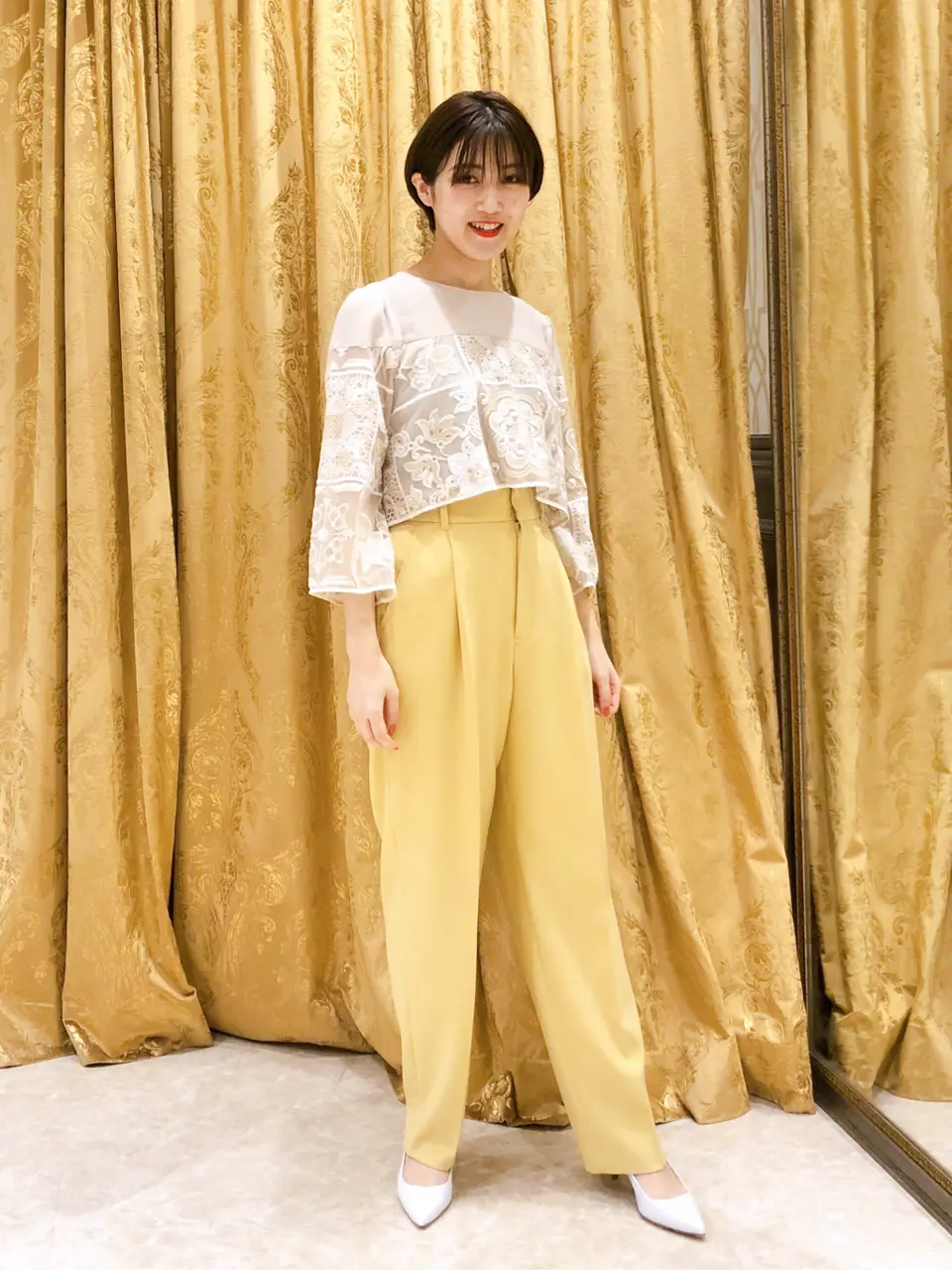 GRACE CONTINENTAL A.FUKUDA コーディネート画像