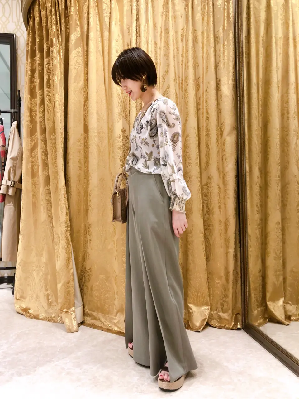 GRACE CONTINENTAL A.FUKUDA コーディネート画像