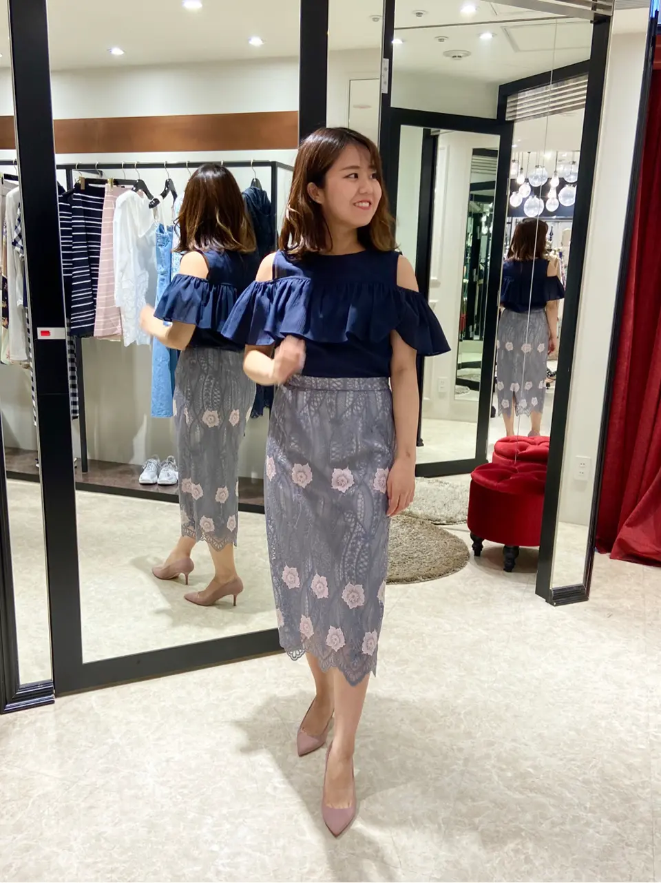 GRACE CONTINENTAL Yume コーディネート画像