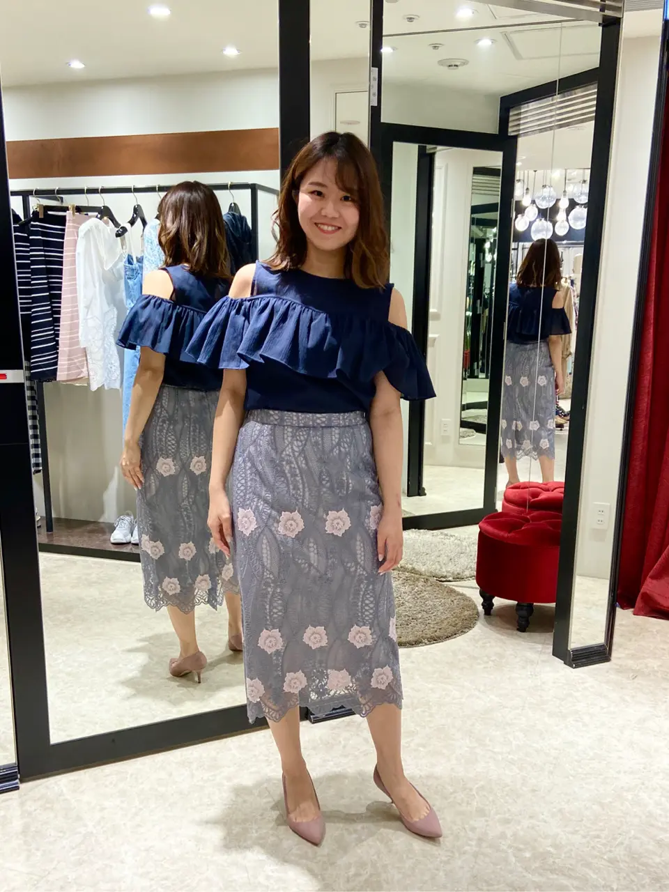 GRACE CONTINENTAL Yume コーディネート画像