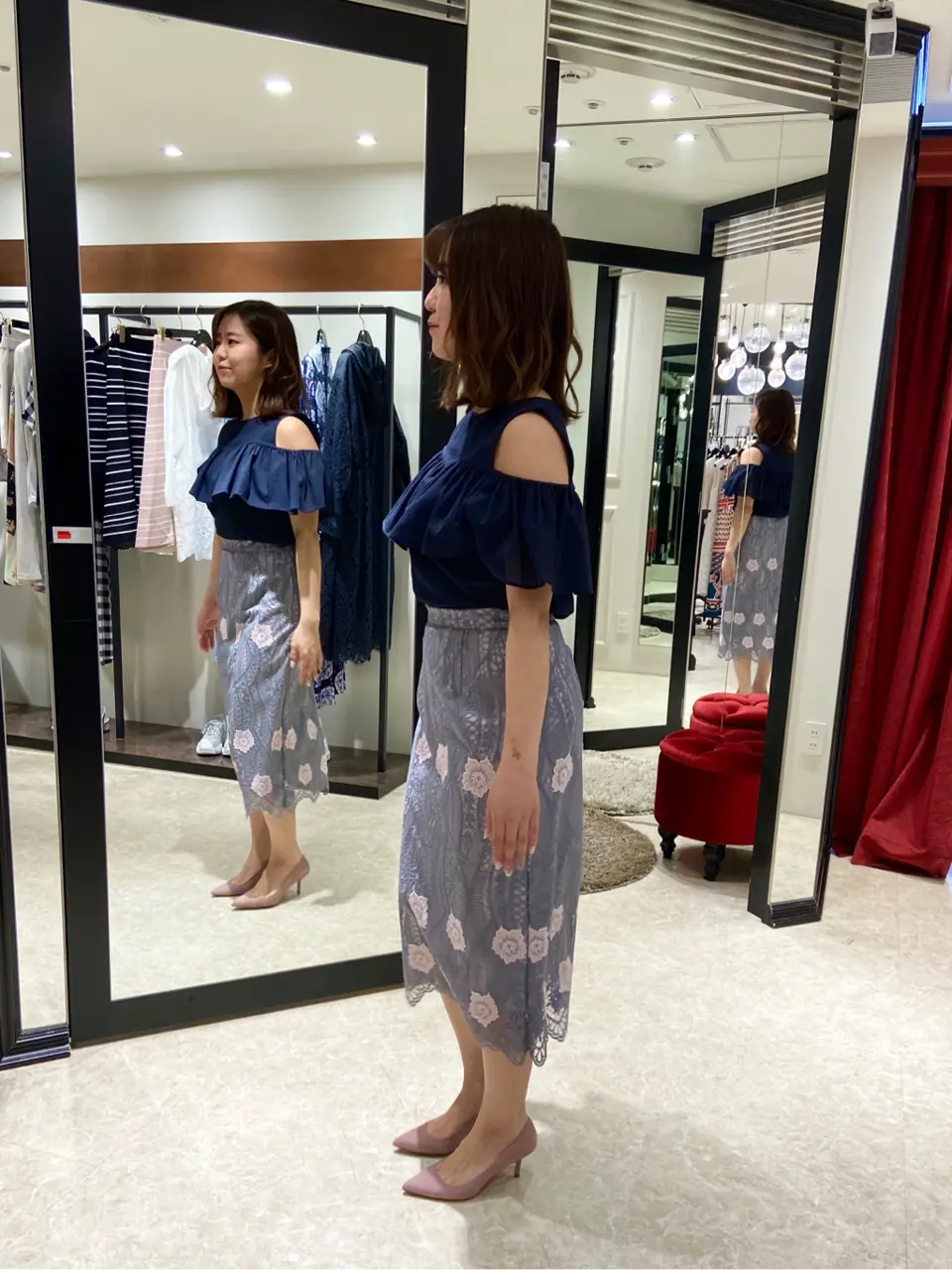 GRACE CONTINENTAL Yume コーディネート画像