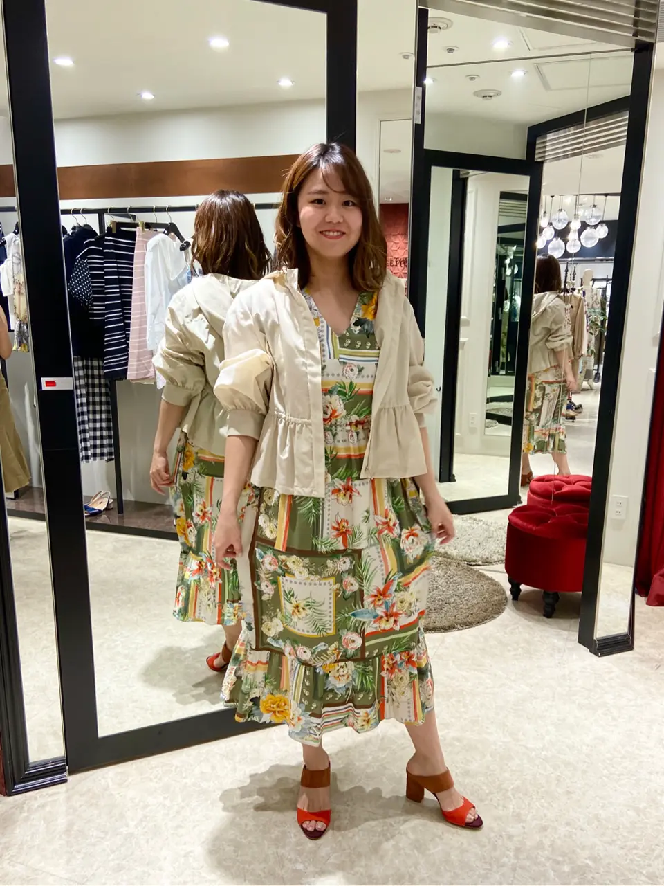 GRACE CONTINENTAL Yume コーディネート画像