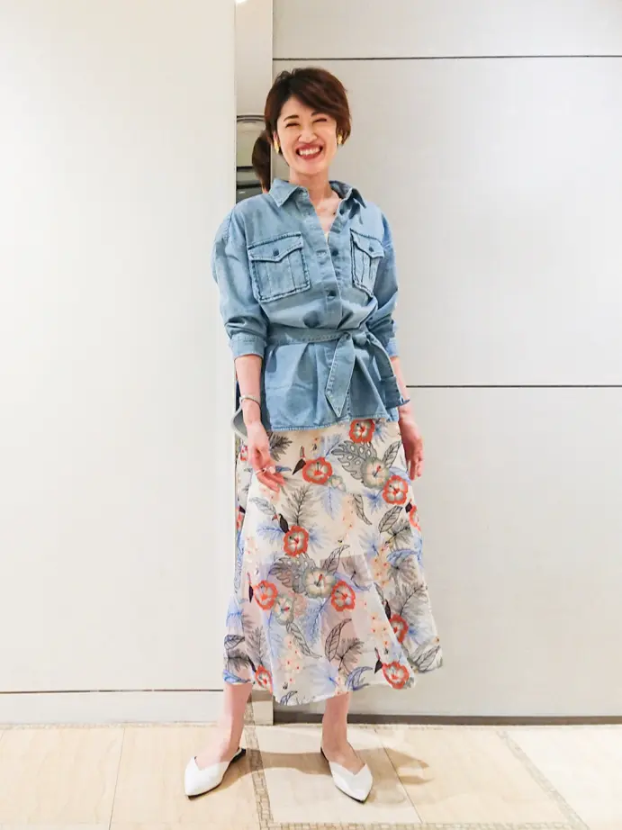 GRACE CONTINENTAL 今野　志保 コーディネート画像