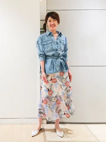 GRACE CONTINENTAL 今野　志保 コーディネート画像