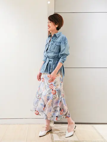 GRACE CONTINENTAL 今野　志保 コーディネート画像