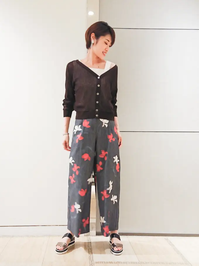 GRACE CONTINENTAL 今野　志保 コーディネート画像