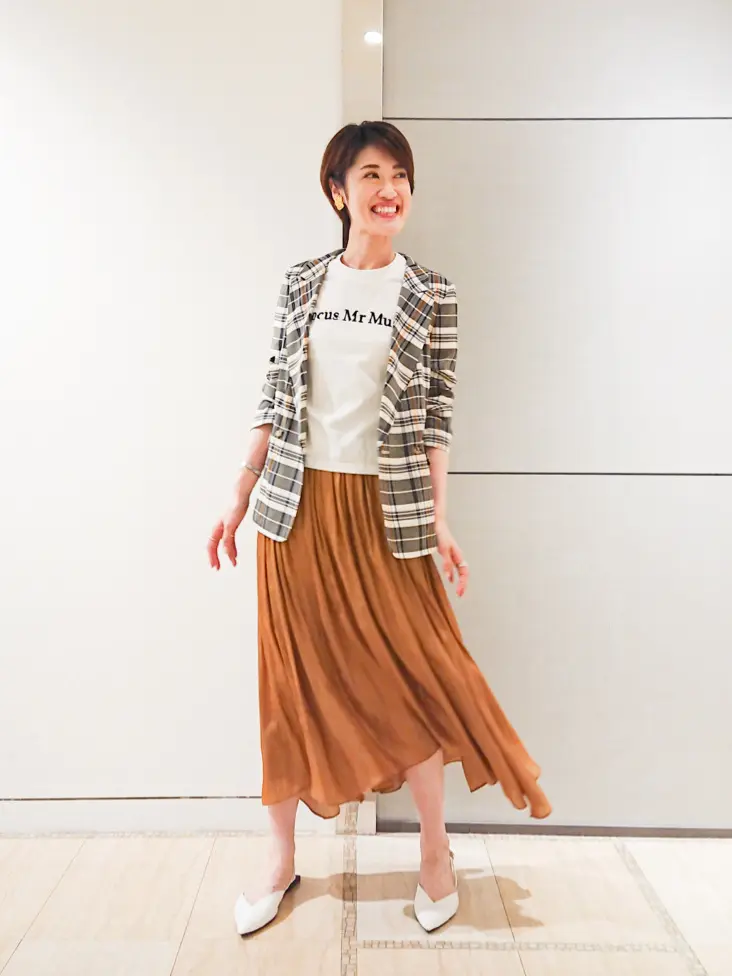 GRACE CONTINENTAL 今野　志保 コーディネート画像