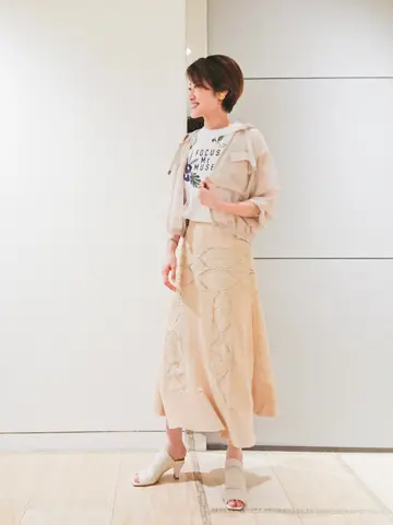 GRACE CONTINENTAL 今野　志保 コーディネート画像