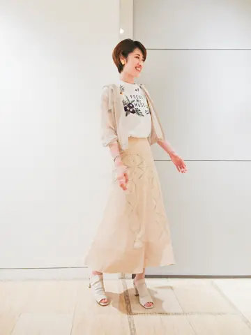 GRACE CONTINENTAL 今野　志保 コーディネート画像