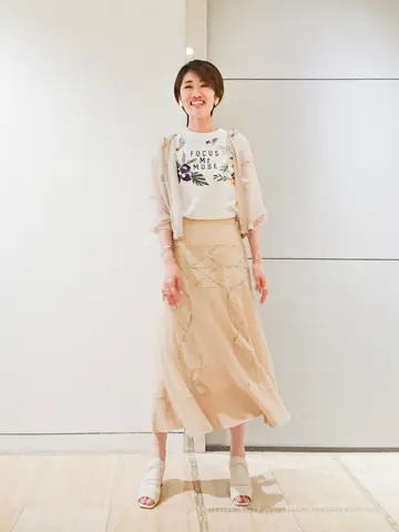 GRACE CONTINENTAL 今野　志保 コーディネート画像