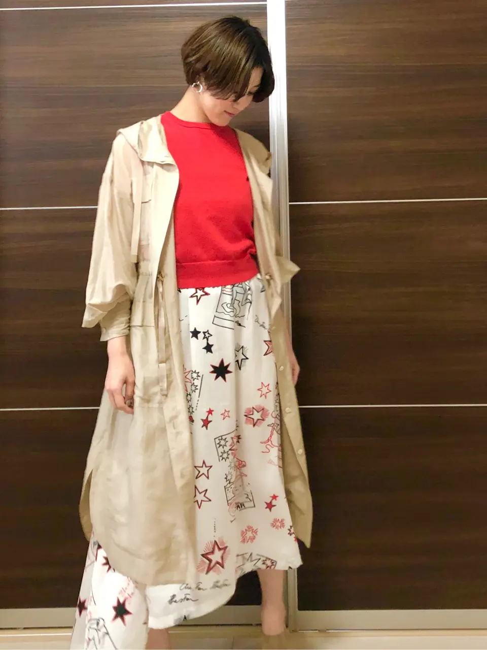 GRACE CONTINENTAL A.FUKUDA コーディネート画像