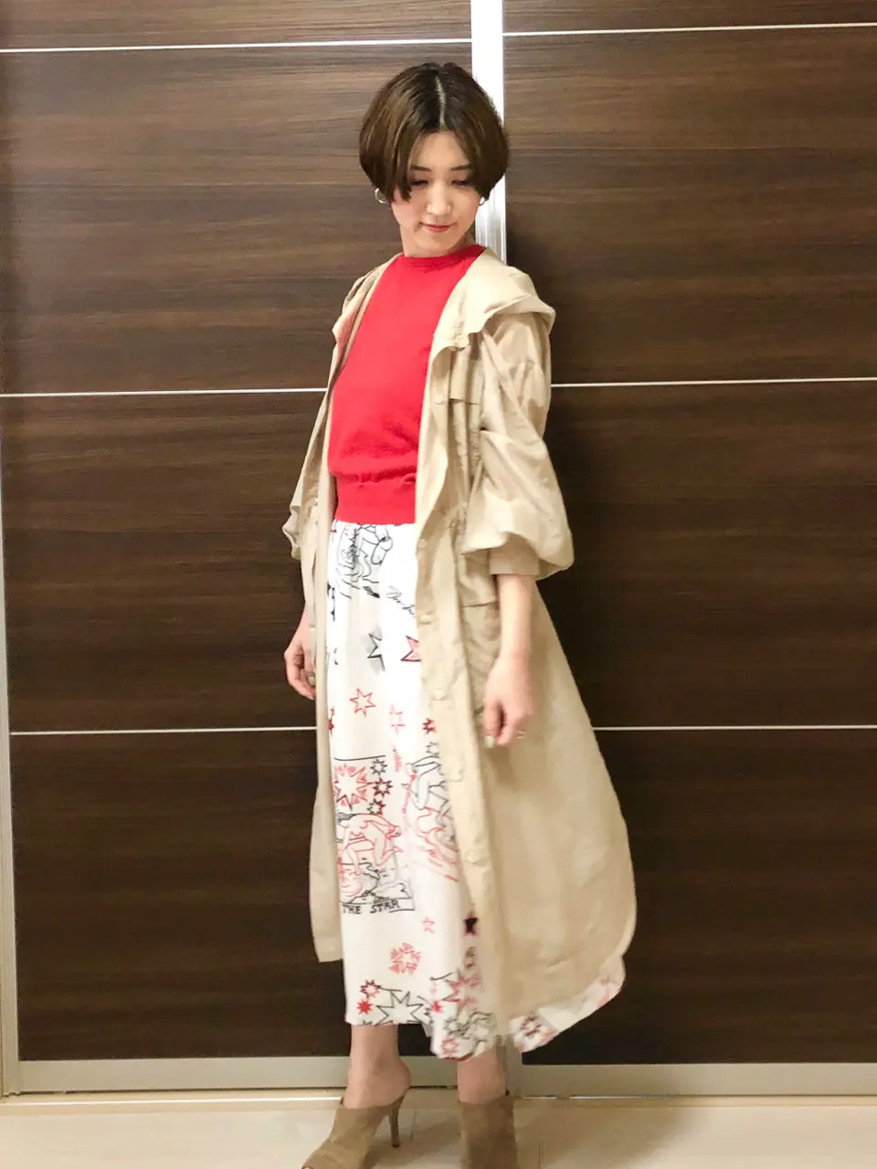 GRACE CONTINENTAL A.FUKUDA コーディネート画像