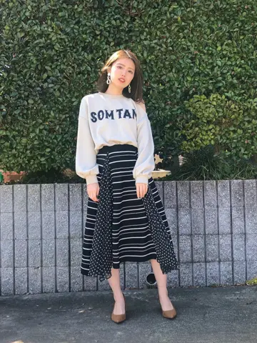 GRACE CONTINENTAL minami コーディネート画像