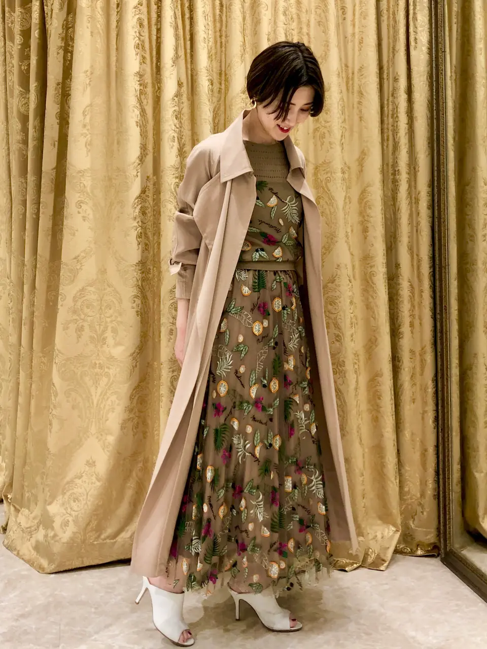 GRACE CONTINENTAL A.FUKUDA コーディネート画像