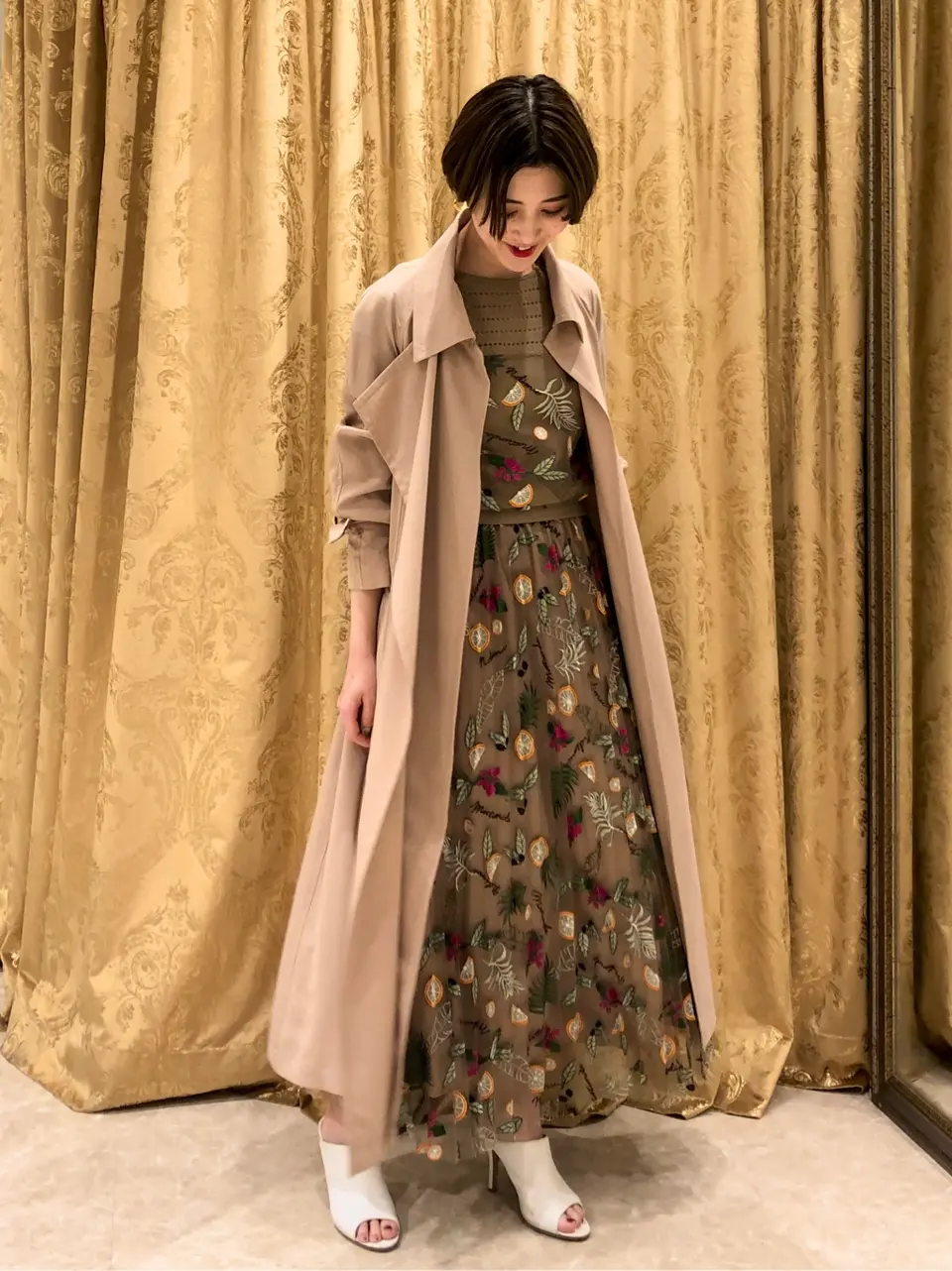 GRACE CONTINENTAL A.FUKUDA コーディネート画像