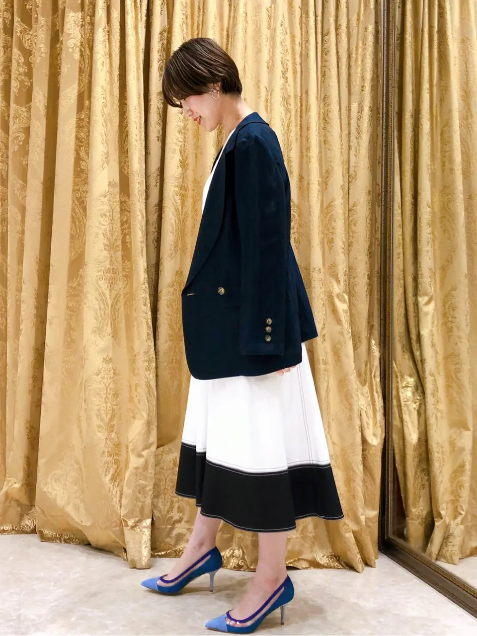 GRACE CONTINENTAL A.FUKUDA コーディネート画像