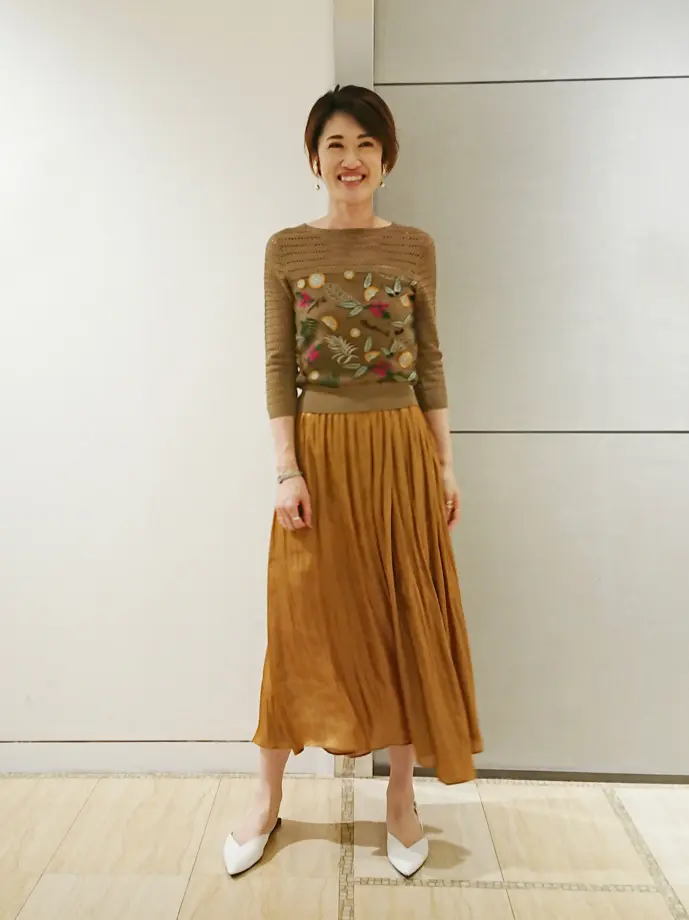 GRACE CONTINENTAL 今野　志保 コーディネート画像