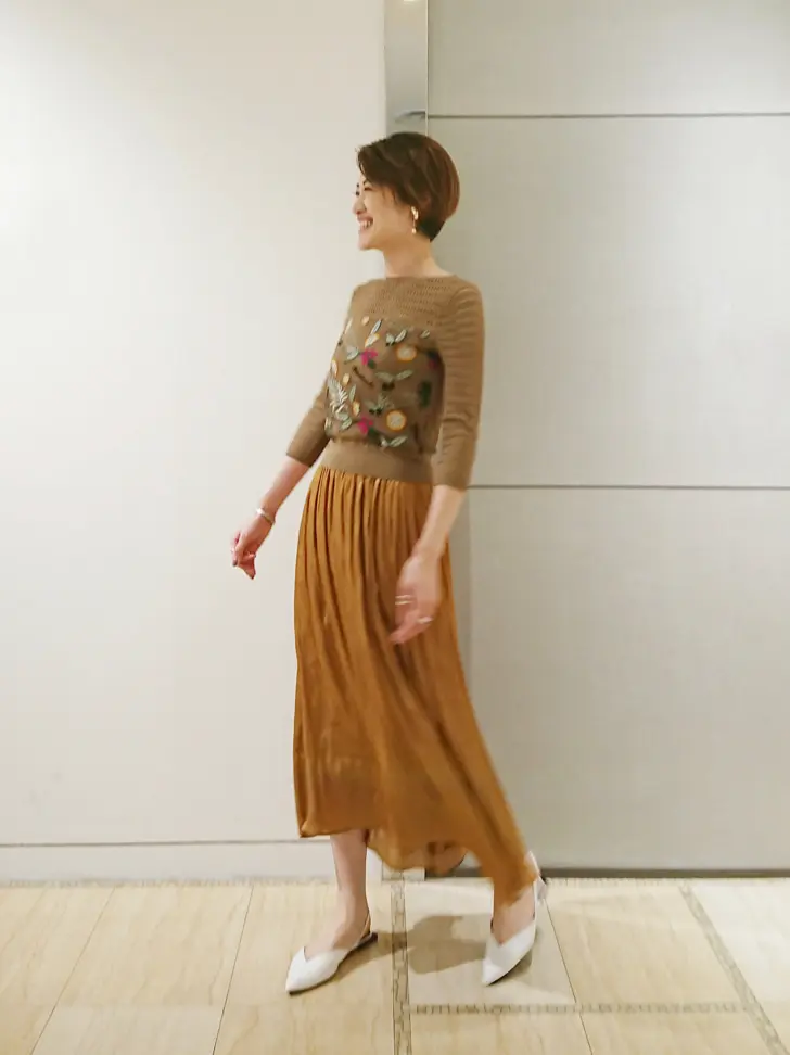 GRACE CONTINENTAL 今野　志保 コーディネート画像