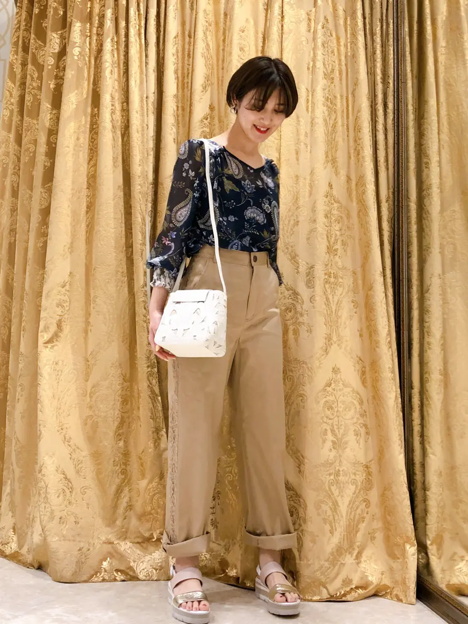 GRACE CONTINENTAL A.FUKUDA コーディネート画像