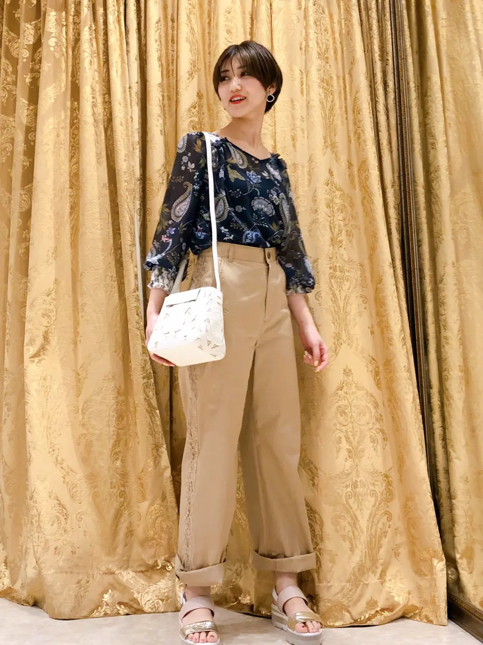 GRACE CONTINENTAL A.FUKUDA コーディネート画像